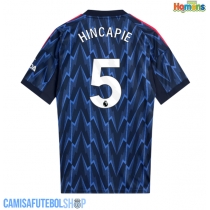Camisa de time de futebol Arsenal Piero Hincapie #5 Replicas 2º Equipamento 2025-26 Manga Curta